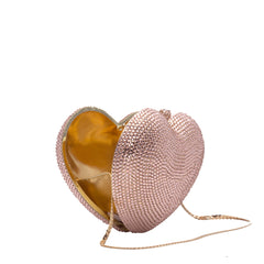 Heart Crystal Clutch -137