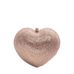Heart Crystal Clutch -137