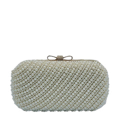 Pearl Beaded Clutch - 226
