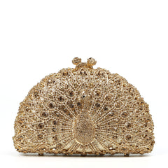 Luxury Peacock Clutch -103