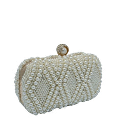 Pearl Beaded Clutch - 227