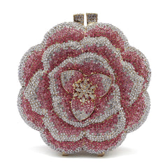 Luxury Flower Bridal Clutch-107