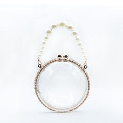 Transparent Acrylic Ball Clutch - 501