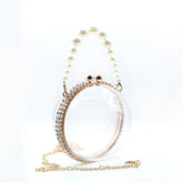 Transparent Acrylic Ball Clutch - 501