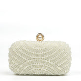 Pearl Beaded Clutch - 207