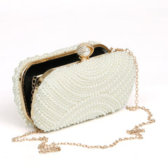Pearl Beaded Clutch - 207