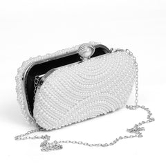 Pearl Beaded Clutch - 207