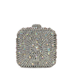 Luxury Square Clutch - 123