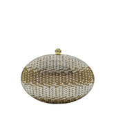 Mini Oval Crystal Clutch – 151