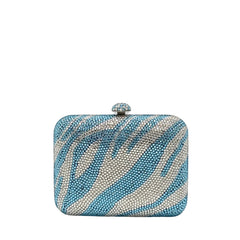 Mini Double Shade Square Crystal Clutch - 166