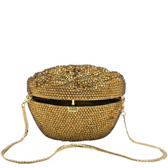 Flower Crystal Clutch - 153