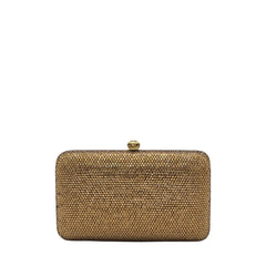 Mini Rectangular Crystal Clutch - 169