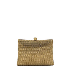 Mini Slim Square Crystal Clutch - 175