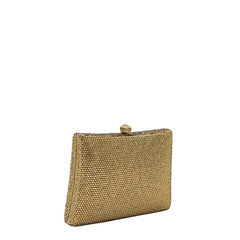 Mini Slim Square Crystal Clutch - 175