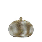 Sparkle Mini Oval Stone Clutch – 800
