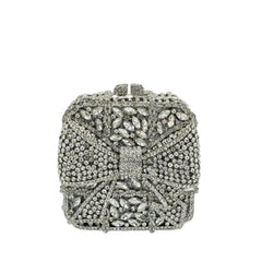 Luxury Square Bow Clutch- 163
