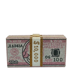 Dollar Classic Clutch Grey Silver – 201