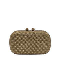 Sparkle Small Oval Rectangular Stone Clutch – 804