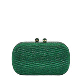 Sparkle Small Oval Rectangular Stone Clutch – 804
