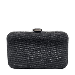 Sparkle Rectangular Stone Clutch - 807