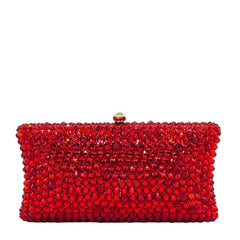 Metal Crystal Clutch - 143