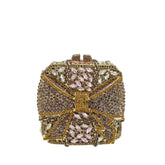 Luxury Square Bow Clutch- 163