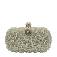 Pearl Beaded Clutch - 232