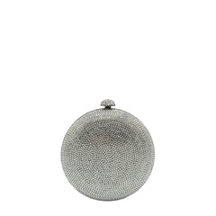 Round Mini Crystal Clutch - 906