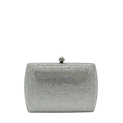 Rectangular Crystal Clutch - 907