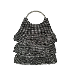 Slim Bling Skirt Clutch - 608