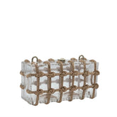 Crystal Clear Acrylic Mesh Clutch - 510