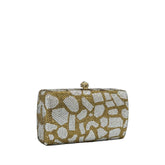 Crystal Rectanglular Clutch - 912