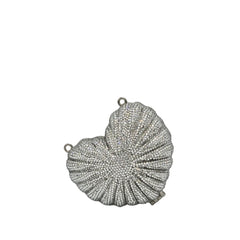 Crystal Mini Heart Clutch - 920
