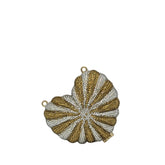 Crystal Mini Heart Clutch - 920