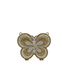Crystal Mini Butterfly Clutch - 921