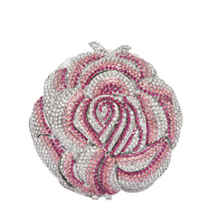 Luxury Flower Bridal Clutch - 111