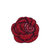 Crystal Flower Clutch - 934