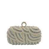 Pearl Beaded Clutch - 234