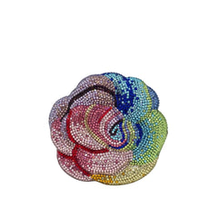 Crystal Flower Clutch - 934