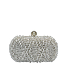 Pearl Beaded Clutch - 227