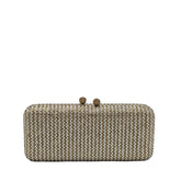 Sparkle Rectangular Stone Clutch – 805