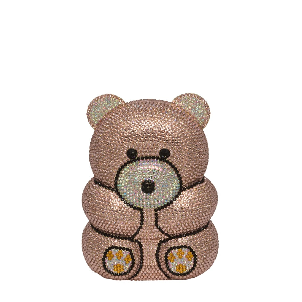 Teddy bear clutch sale