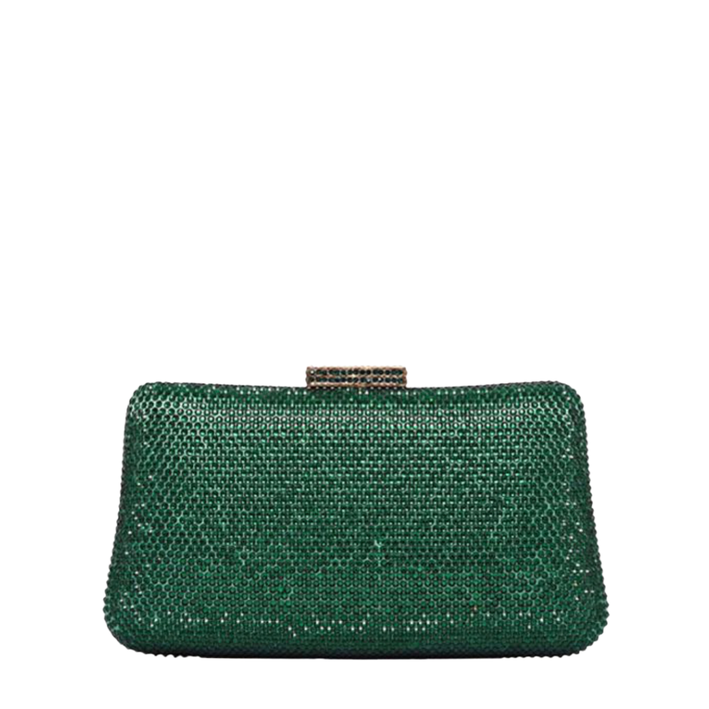 Sparkle Rectangular Stone Clutch – 805