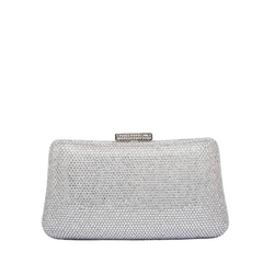 Sparkle Rectangular Stone Clutch – 805