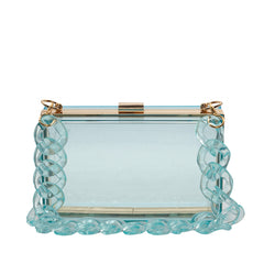 Transparent Acrylic Clutch - 506