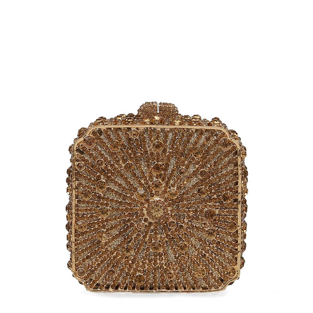 Luxury Square Clutch - 123