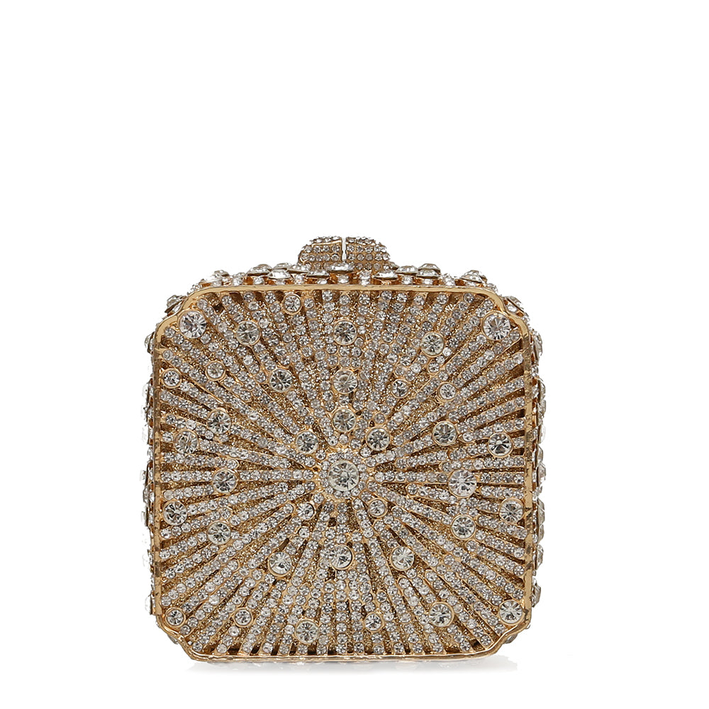 Luxury Square Clutch - 123