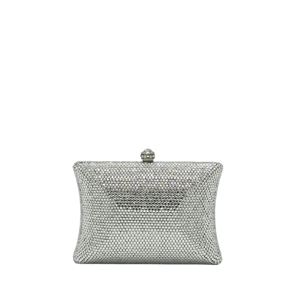 Mini Crystal Clutch 152 Silver