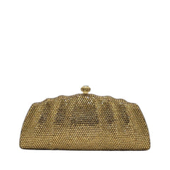 Crystal Metal Clutch - 167