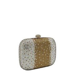 Mini Square Crystal Clutch - 174